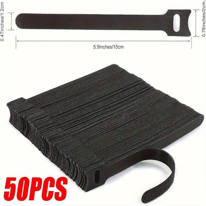 10pcs/50pcs Cable Organizer Cable Management Cable Winder Tape Protector for Wire Ties Phone Accessories Organizador Cables