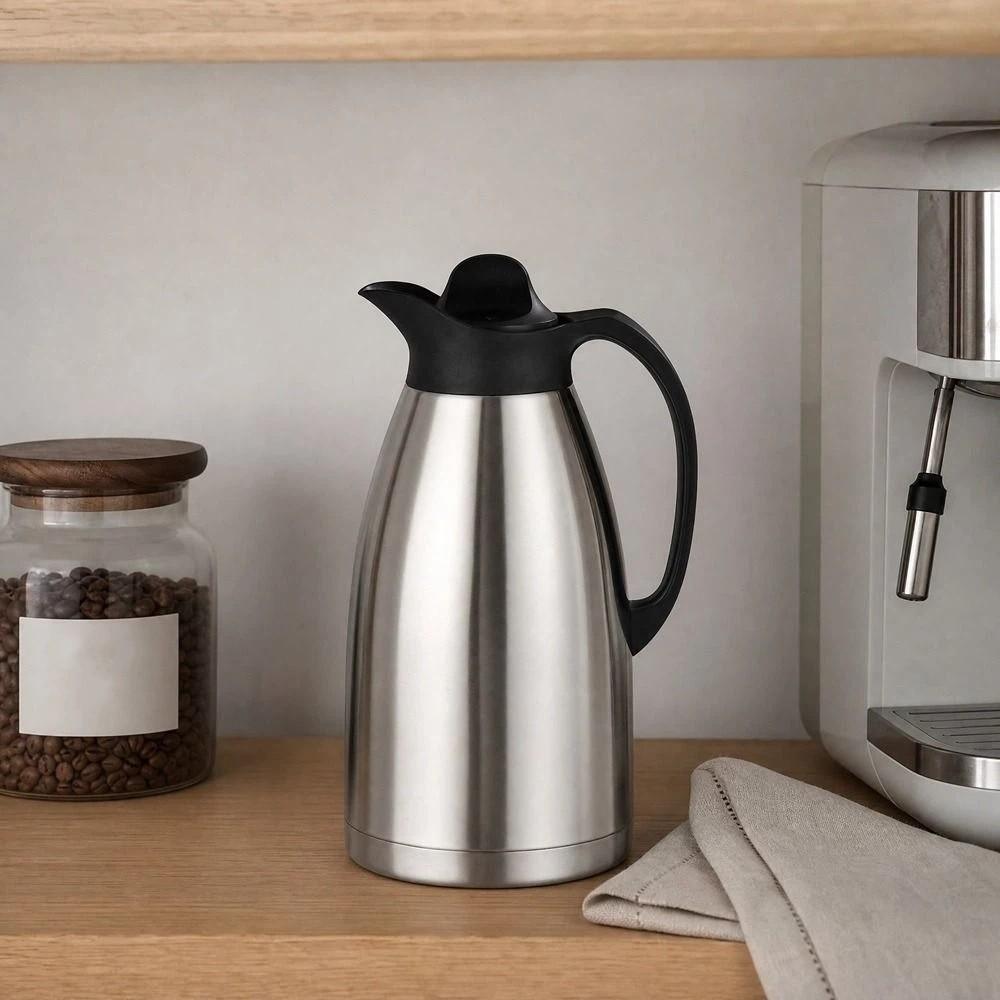 Leak-Proof Large Capacity Thermos Double Layer Thermal Coffee Carafe  Camping
