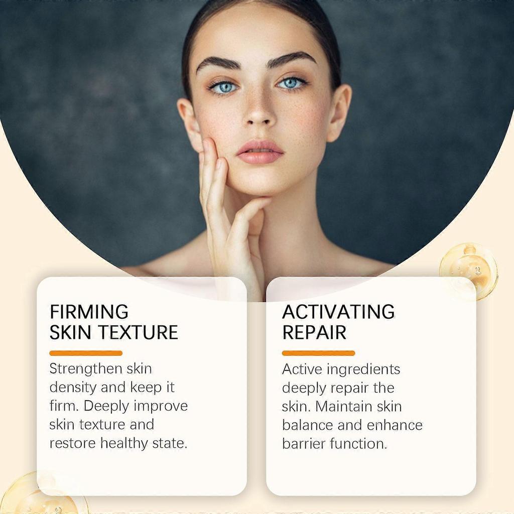 Ouhoe Facial Care Serum Plant-Based Hydrating And Moisturizing Essence For Smooth, Elastic, And Improved Skin