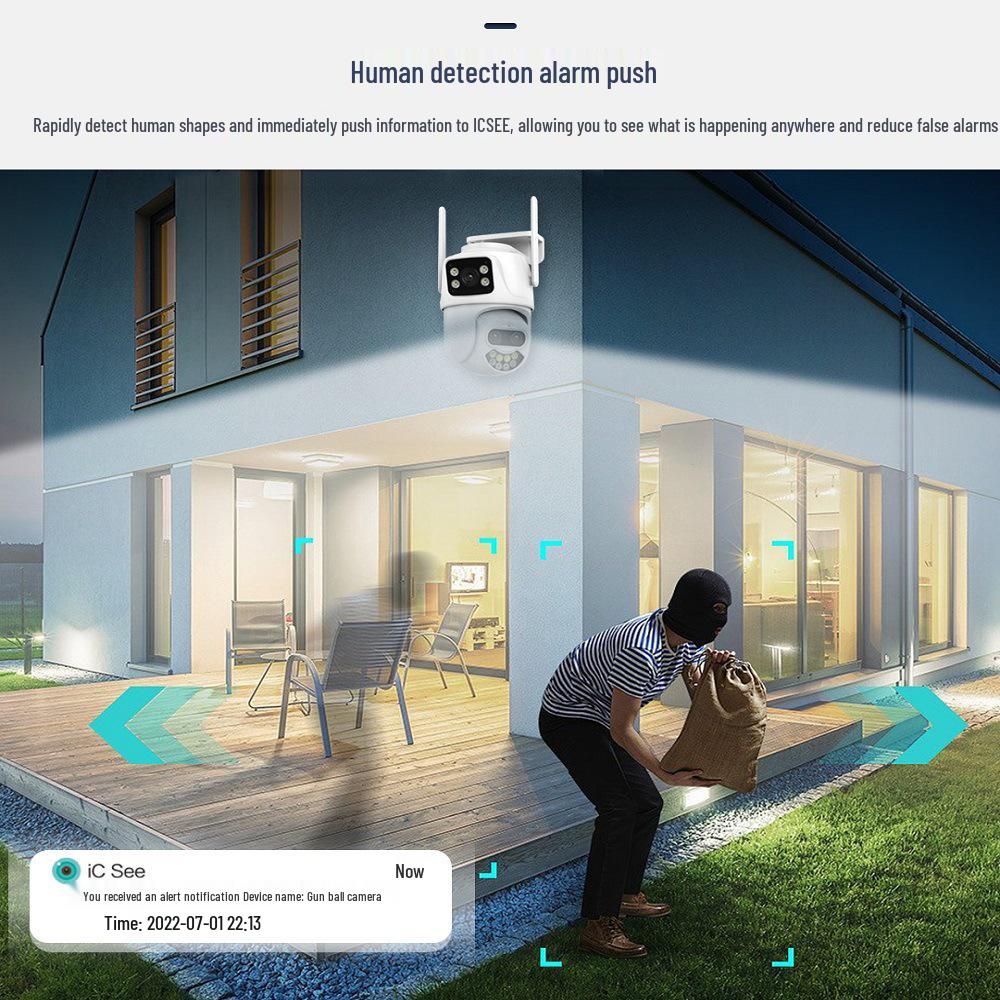 9MP Dual-View 8x HD Wireless Surveillance Camera