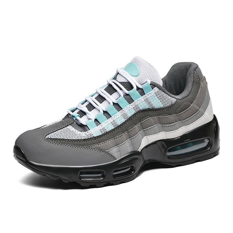 Nuevos zapatos versátiles para hombre primavera casual zapatillas de correr transpirables para hombre ligeros suela gruesa para aumentar altura modernos zapatos de papá