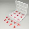 Fliegenfischen Fliegen 18 Stück - 2 Boxen Bundle 2 verschiedene Stile Nassfliegen Köder zum Fangen von Fischen wie Forelle/Barsch etc. in Süßwasser