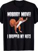 Men's T Shirt Women Vintage Funny Nobody Moved Meme Shirt Oversize Tee Cotton Streetwear Loose Short Sleeve To Unisex All-season