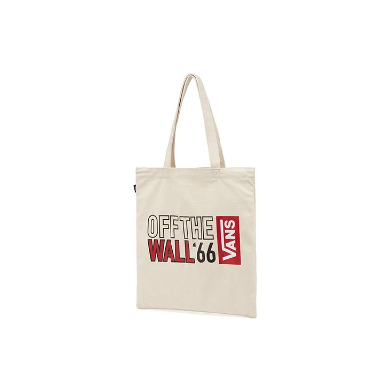 Vans Cotton Shopping Bag Shoulder Bag Handbag Regular Unisex Beige Vans VN0A4UQ27VJ1