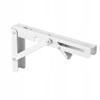 2X Foldable Table Top Shelf Support Bracket Strong Durable - 400 White Tmy