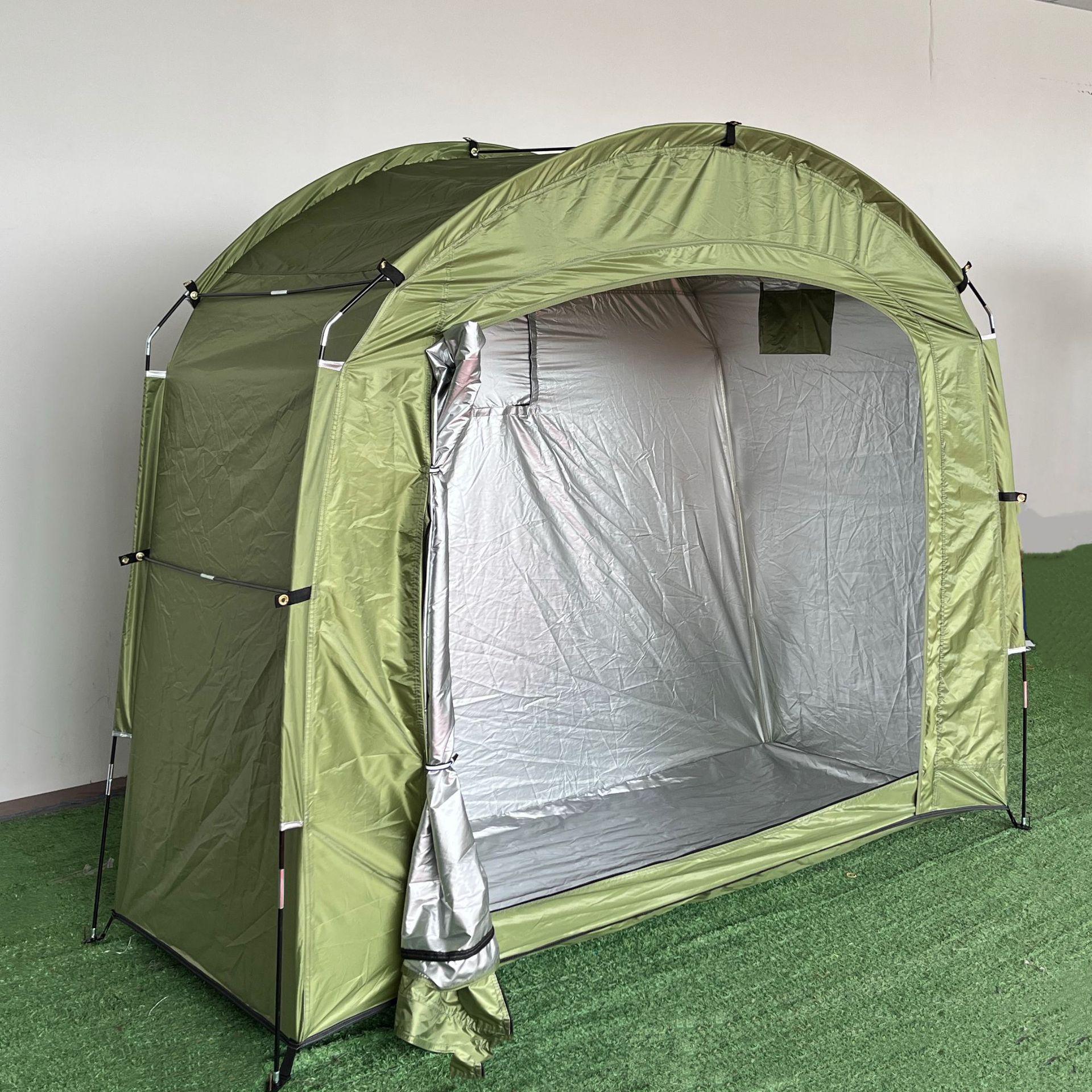 

Foldable Outdoor Bicycle and Camping Storage Tent 1-4 Bicycles