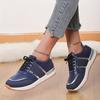 Cross strap casual round head muffin sole single shoes classic color matching single shoes