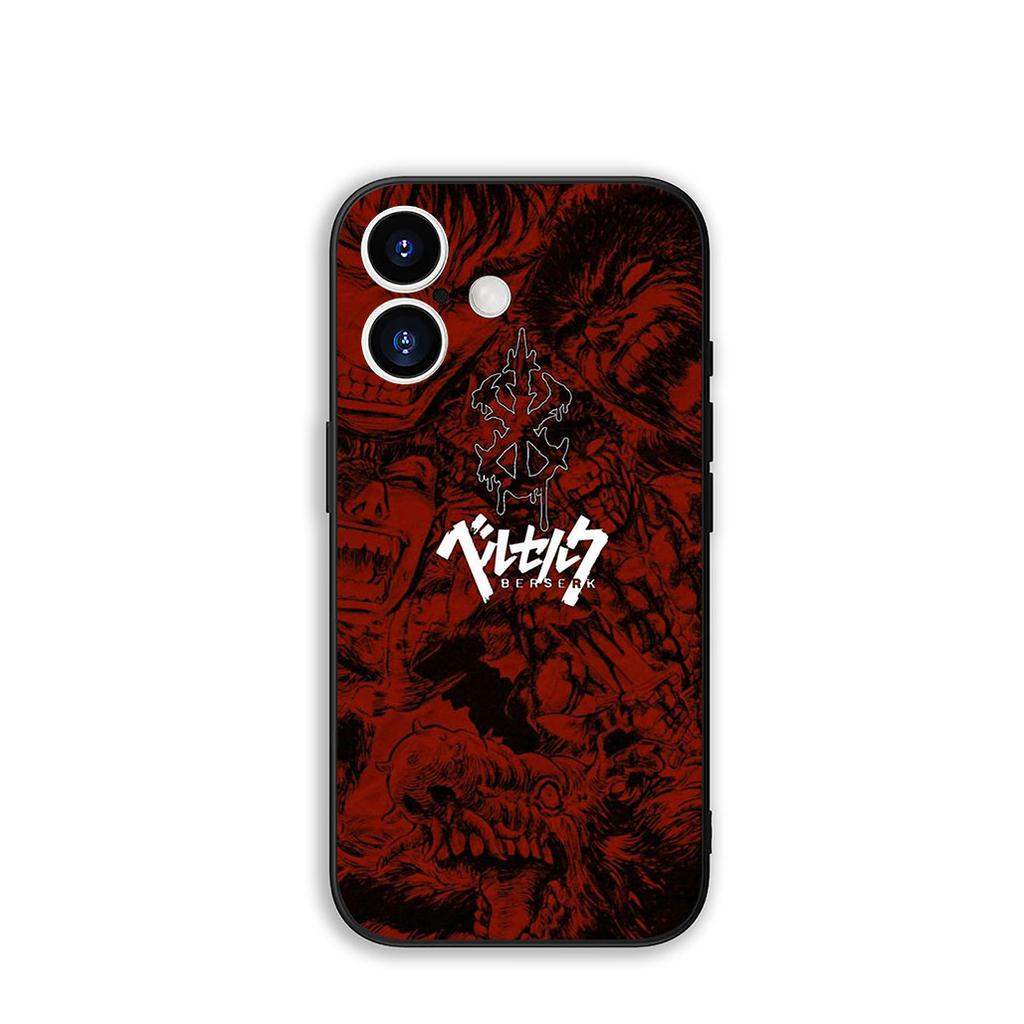 for Samsung Galaxy A55 A54 A25 A36 A17 A26 A35 A33 A34 A14 A37 S8 S9 S20 S21 FE S10 Plus Phone Cover Case Berserks Comic Guts