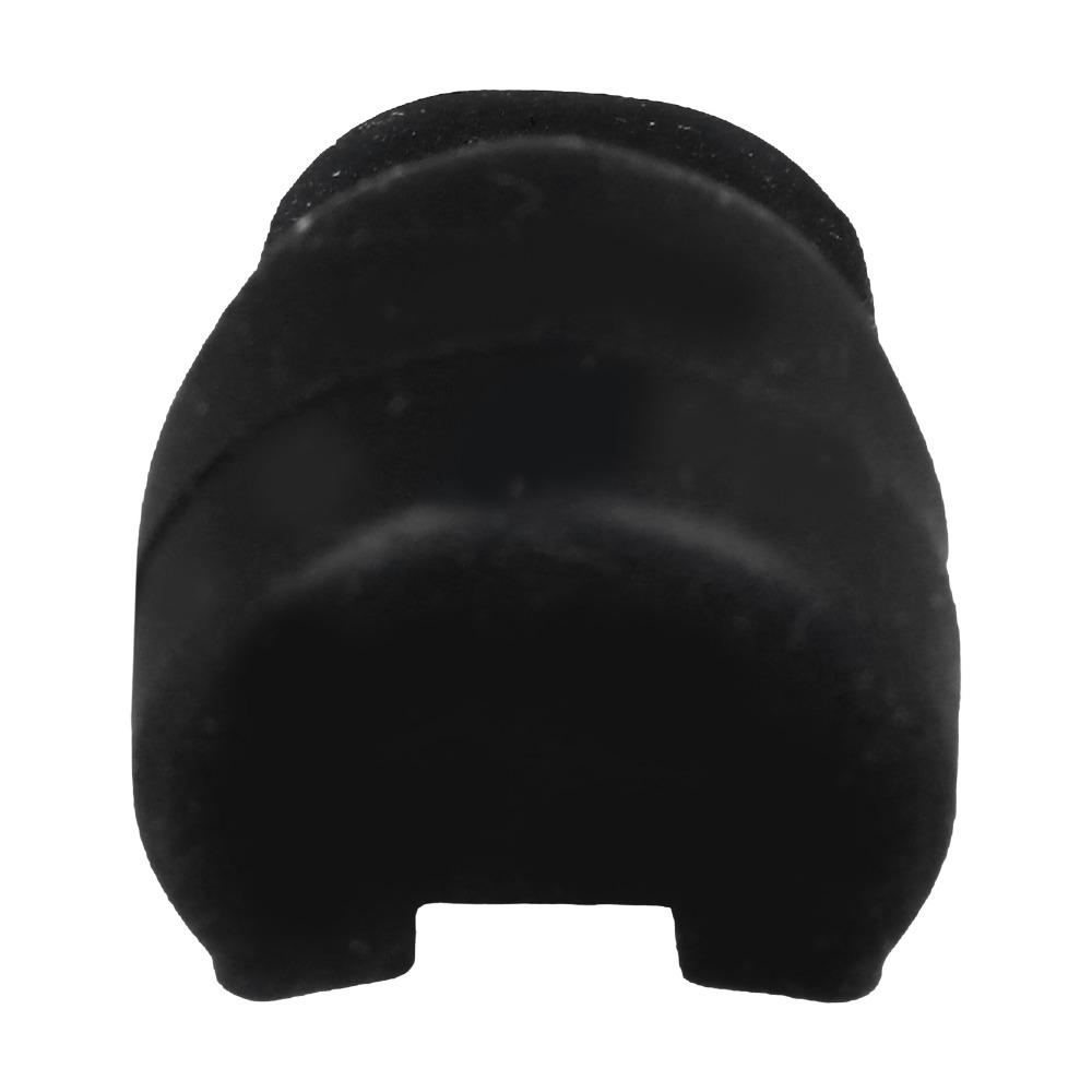 2PCS Black Color Finger Rest Protector Silicone Material Instrument Thumb Rest For Clarinet