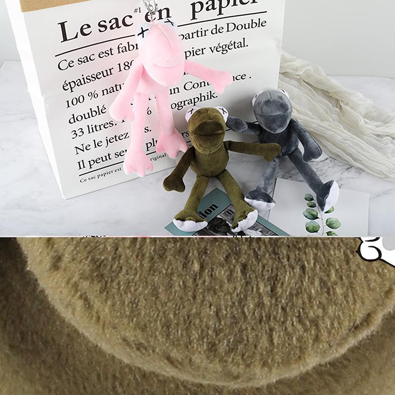 

20 см плюшевые игрушки длинные ноги лягушки кукла брелок кулон год рождественские подарки милые плюшевые игрушки брелок украшение для рюкзака подарок