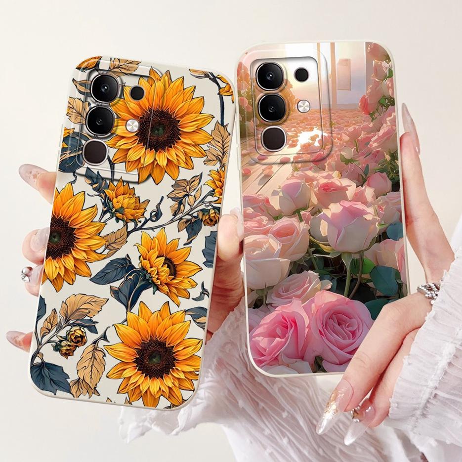 For Vivo Y29 4G 5G Case Fashion Rabbit Cartoon Cover Shockproof Phone Case For Vivo Y29s Y 29 S VivoY29 5G V2420 Soft TPU Fundas