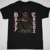 Body Count Body Count (1992 Album Short Sleeve Black All Size Shirt Unisex T-Shirt