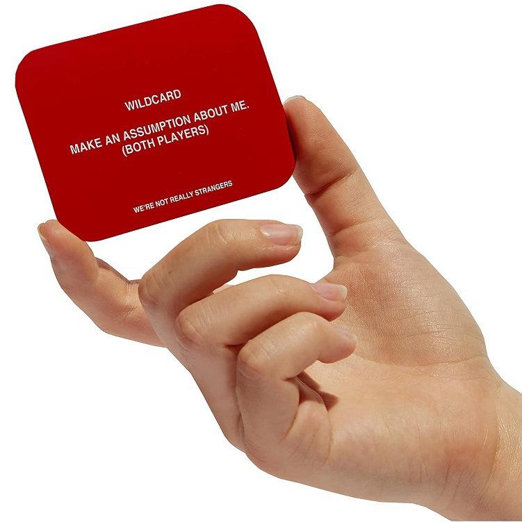 We Not Really Strangers Desktop Game Card Toys Outdoor Indoor Party Interactive Adult Card Toys Props Creative Cards Toys