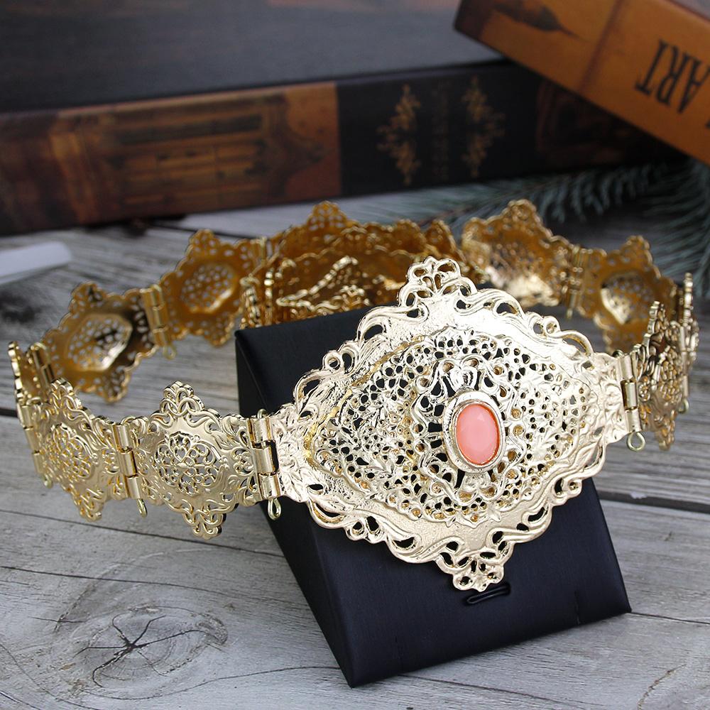 Waist Chain Women Special Colors Belt Gold Color Body Jewelry Bride Wedding Dress Jewelry