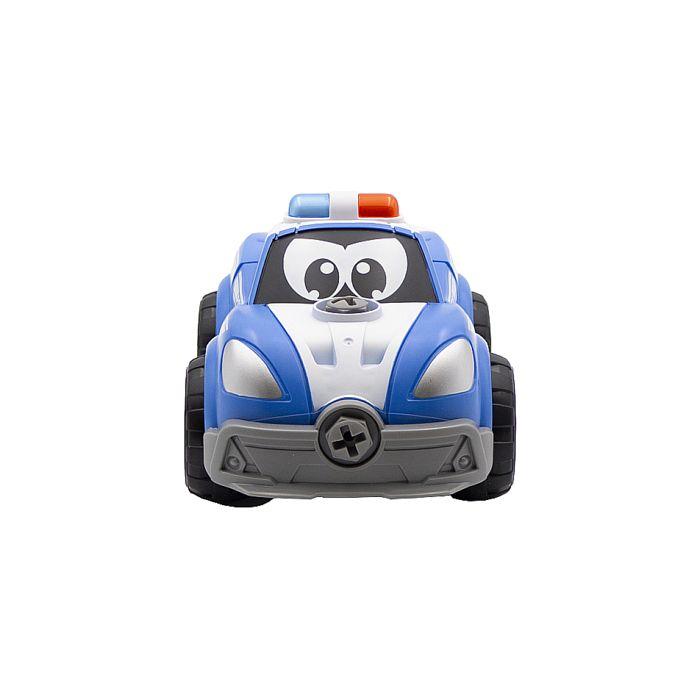 Voitre télécommandée - TOOKO - CONSTRUIS MA VOITURE DE POLICE RC - Technologie follow-me - Dès 2 ans