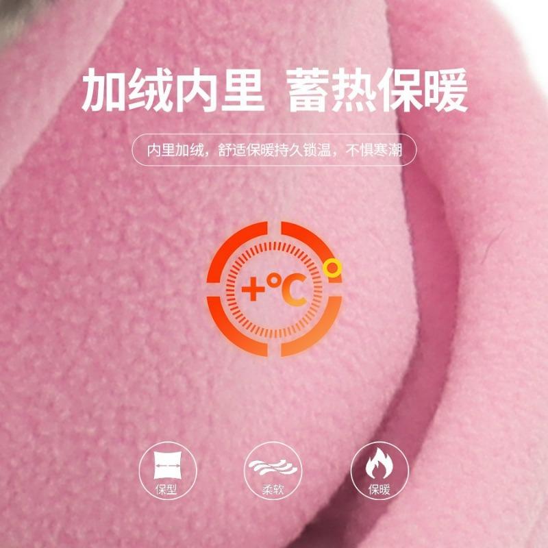 Children's Hats, Scarves, Sets, Boys and Girls Fleece Caps, Fleece Warm Children's Pullovers, and Cold-proof Caps Are Cute.