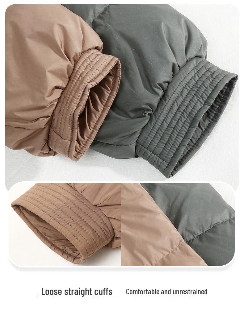 Mom's Fashionable Winter Down Jacket for Middle-Aged Women: Loose, Plus Size, Warm & Stylish Coat