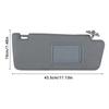 Artudatech Gray Sun Visor Left & Right 74320-04181-B1 74310-04181-B1 For Nissan Altima 2013-2018