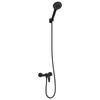 Shower Head Set Black G 1 2 Inch Brass