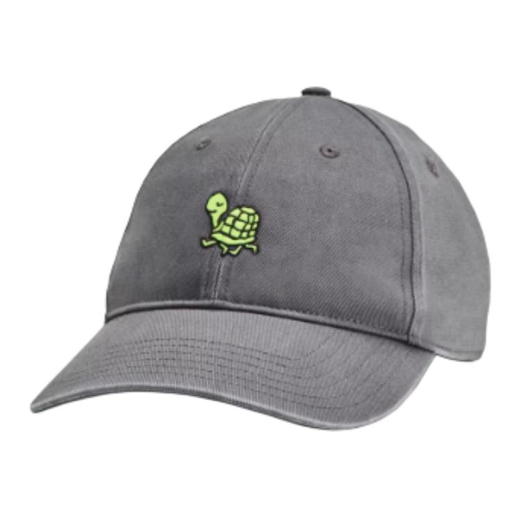 Under Armour Brand Logo Cotton Baseball Caps Unisex Gray 1383447-025 F