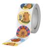 500pcs/pack Capybara Stickers Cute Water Pig Self-Adhesive Stickers Gift Packaging Bag Sealing Stickers Labels Round Tape