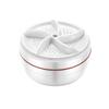 Portable Mini Spiral Turbine Washing Machine for Dorms - Fully Automatic for Small Loads & Underwear