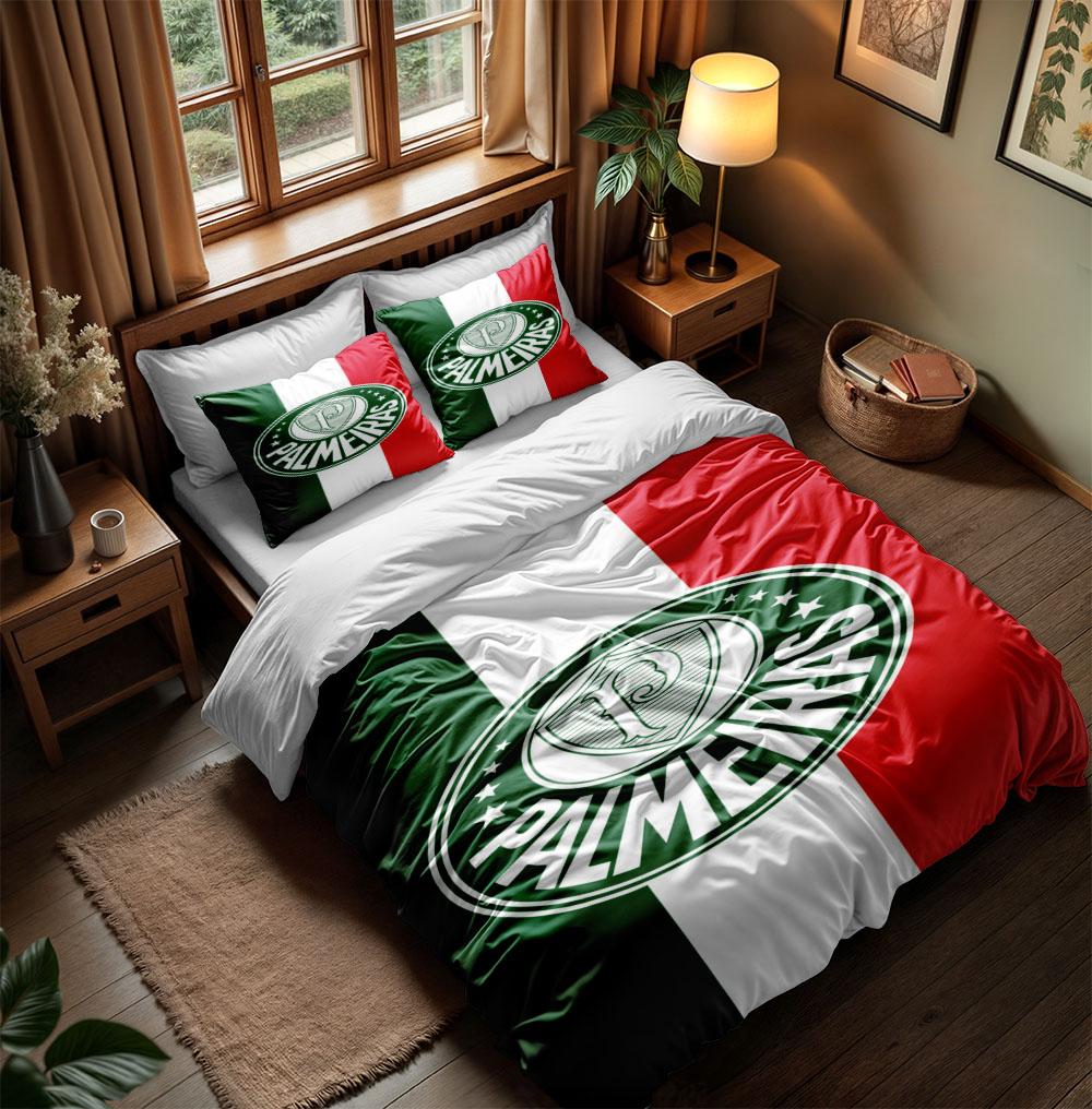 Sociedade Esportiva Palmeiras Duvet Cover Set King Queen Double Full Twin Single Size Bed Linen Set