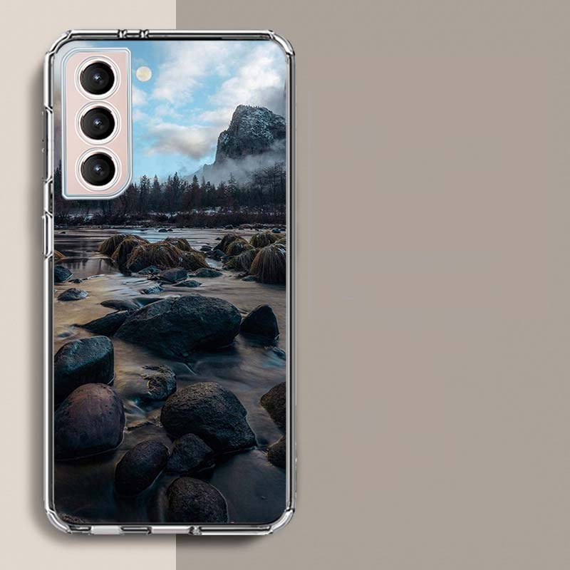 Mountain Forest Phone Case For Samsung A17 A56 A36 A26 A16 A55 A35 A25 A15 A05S Galaxy A71 A51 A41 A31 A21S A70 A50 A40 A30 A20S