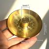 Round Incense Burner 9 Hole Incense Holder Incense Stick Plate Tray Palo Santo Holder Sage Holder For Mediation Yoga Ritual
