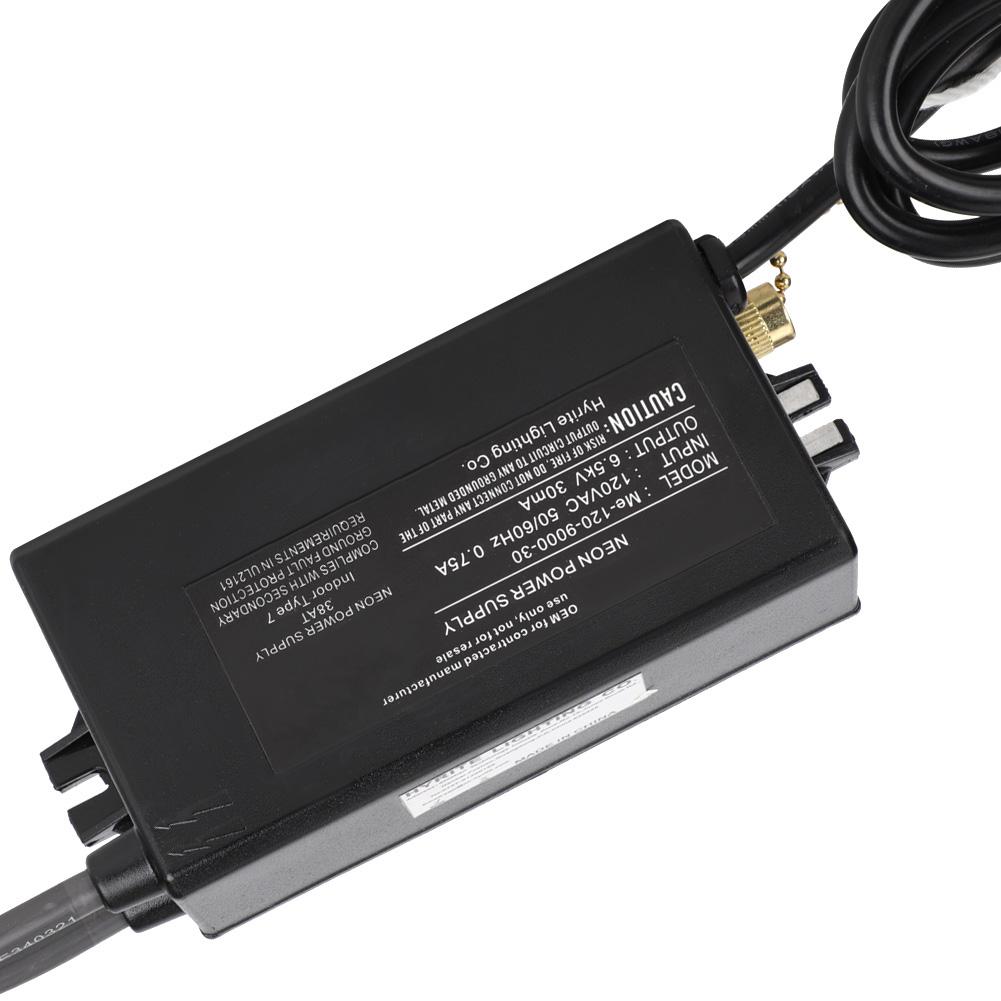 6.5KV 30mA Neon Light Electronic Transformer Power Supply Rectifier 120V US Plug