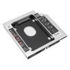 SATA to SATA 2nd HDD SSD Enclosure 2 Channel Protection Hard Drive Caddy Case Tray for 12.7mm CD