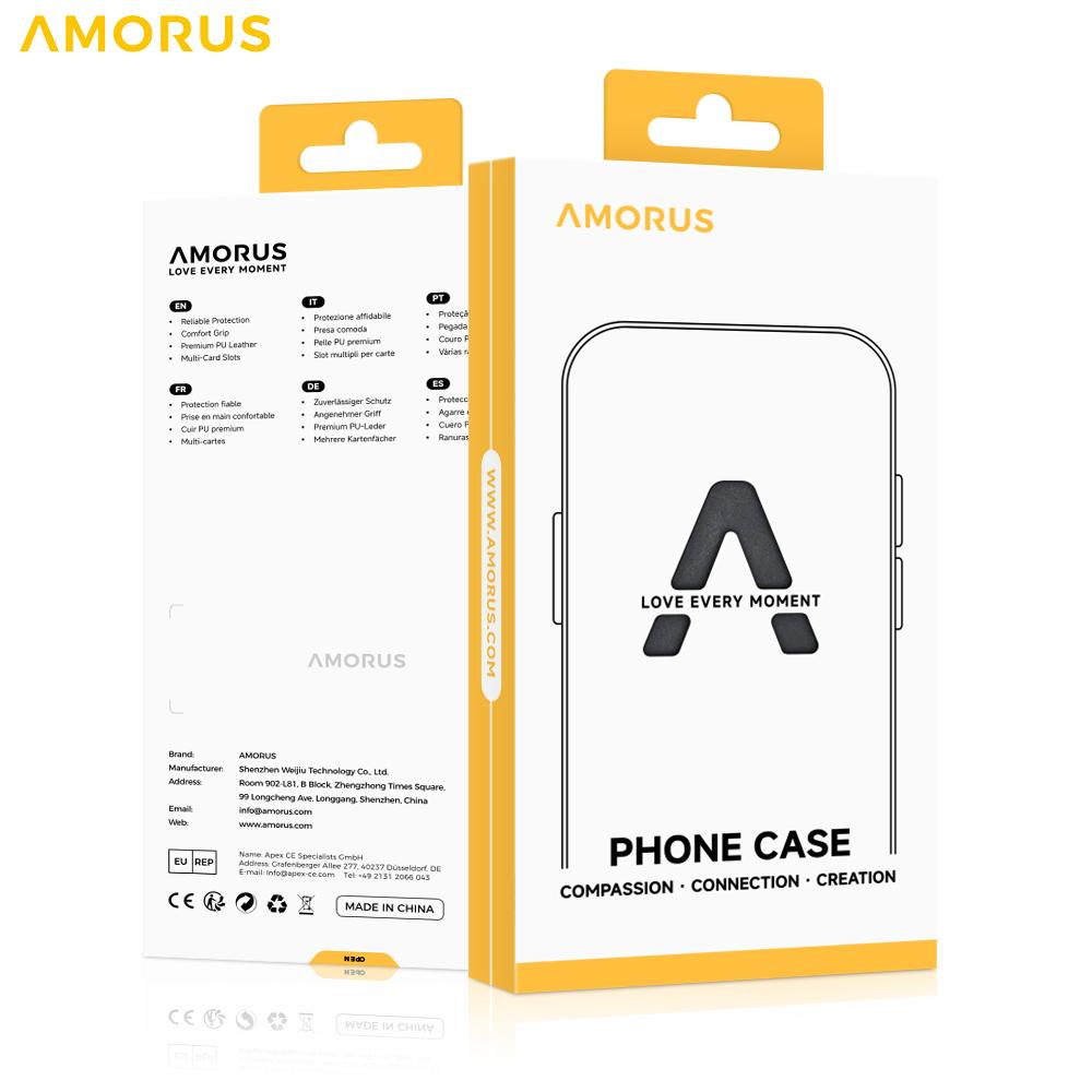 For iPhone 13 Case Compatible with MagSafe RFID Blocking Card Holder Leather Phone Cover