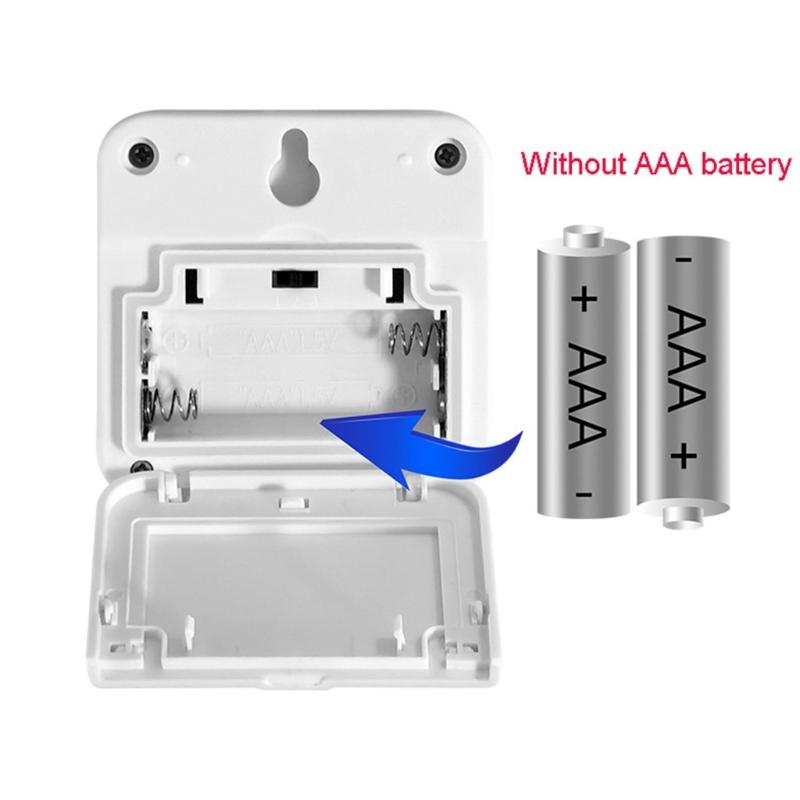 Temperature Humidity Detector Indoor Outdoor LCD Display Waterproof Electronic Humidity Sensor Temperature Meter Gauge