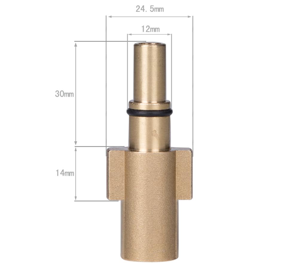 High Pressure Washer Car Washer Brass Adaptor Snow Foam Jointr Karcher Lavor Huter AR Makita Interskol Bosche Alto Patriot Bort