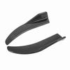 2Pcs Rear Trunk Spoiler 41.5cm Reduce Wind Resistance Trunk Wing Spoiler Universal for Automobiles Carbon Fiber Style