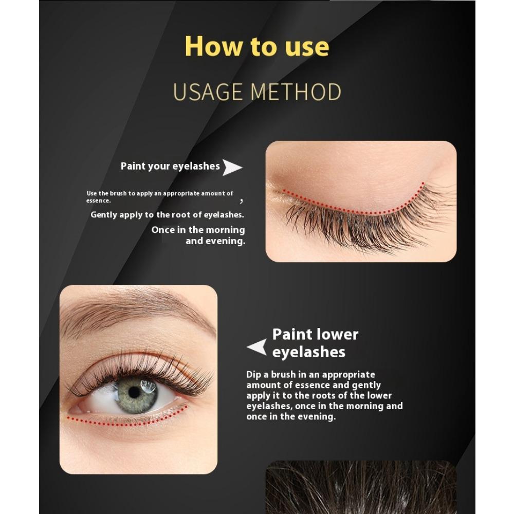 Nutmeg Eyelash Nutrient Acyl Pentapeptide Mascara Peptide MP4 Mascara