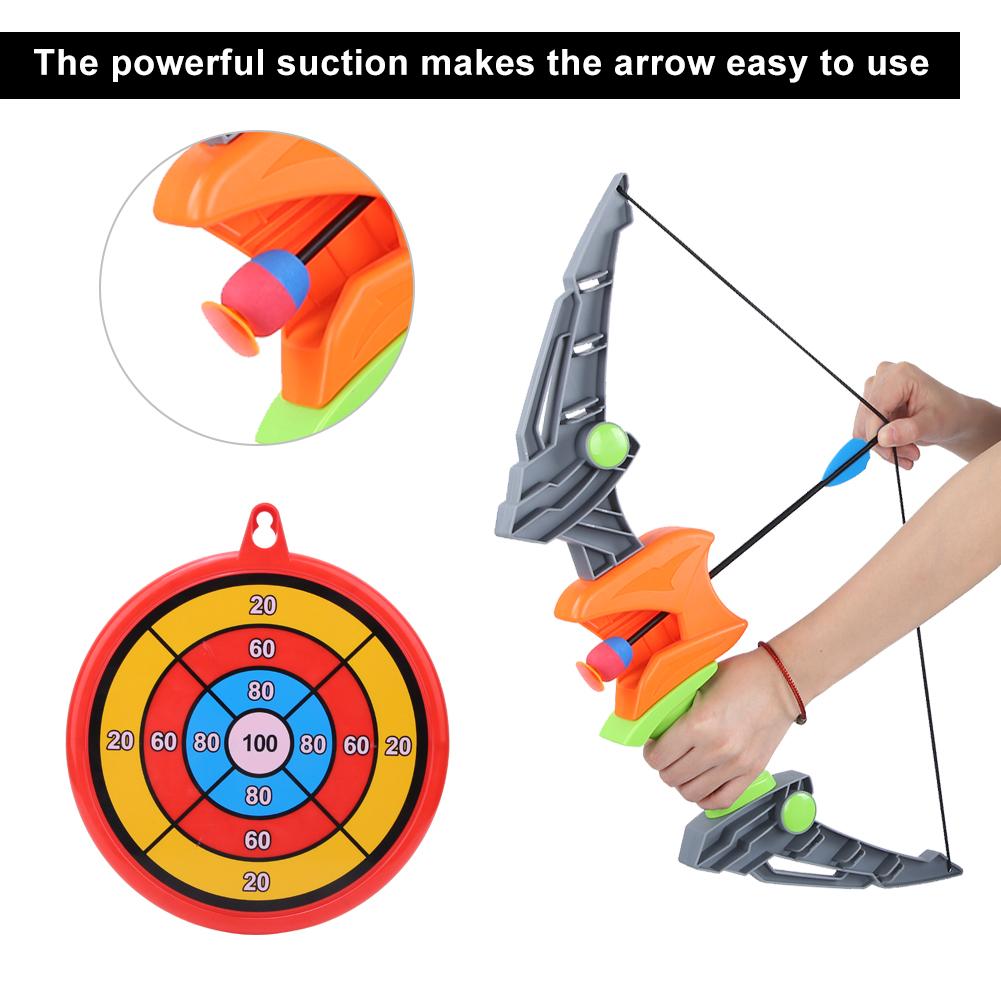 Outdoor Simulation Bow Arrow Toy Set Shooting Sports Games for Children Kid