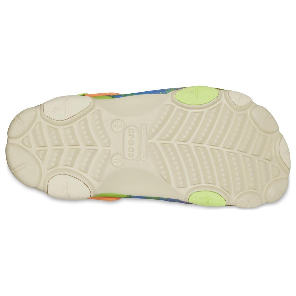 Crocs Sabot Unisexe Tout-Terrain Far Out Vert Confort Extérieur à Enfiler 208604-90H