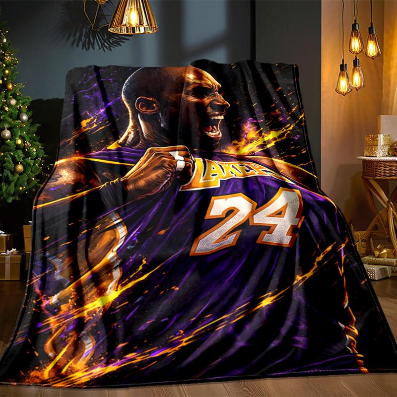 Lakers Legend Celebration Blanket Lightweight Ideal Bedding Blanket Perfect for Travel, Camping, Living Rooms, Offices, Sofas, Fan Christmas gift
