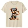Love Mom Yorkshire Terrier Animals Dogs Mothers Day Unisexs TShirt Unisexs Graphic