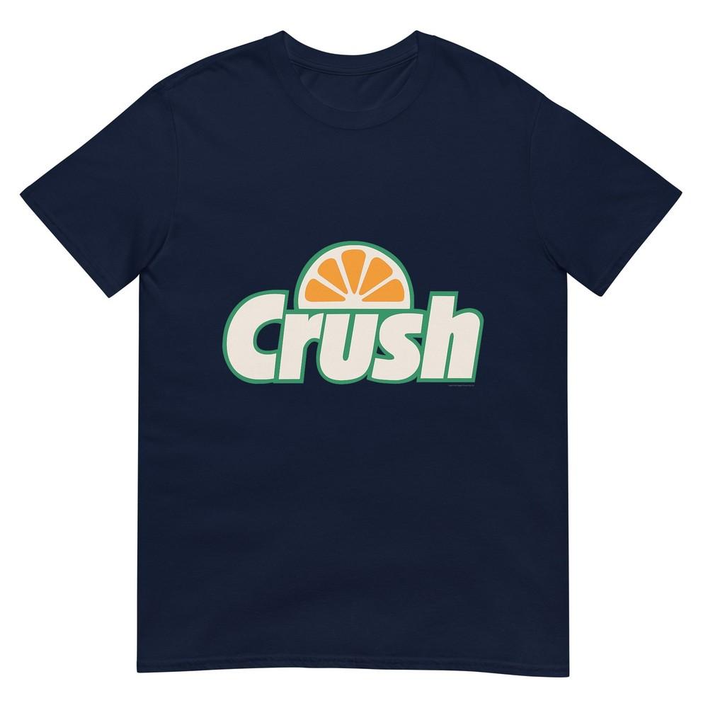 Crush Orange Slice Graphic Throwback Design TShirt S