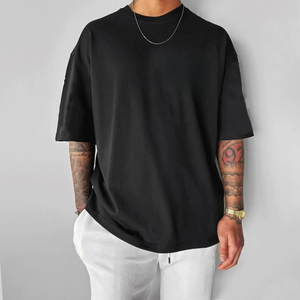 T-shirt a maniche corte da uomo Zoro Nuova Estiva Cotone Streetwear Top Casual Maglietta Grafica Oversize Abbigliamento Y2k Unisex