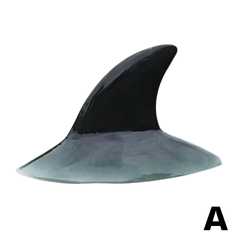 Pond Floating Decoration Hippo Shark Head Garden Pond Floating Animal Ornaments  Friendly Realistic Decorations Pool, Garden