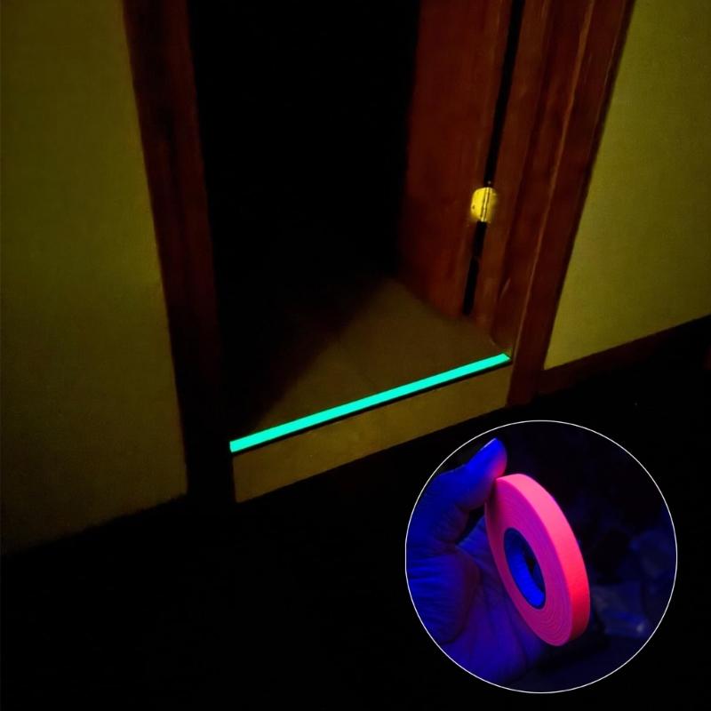 Glows In Dark Tape For Safety And Decoration Sturdy Waterproof Adhesive Materials With Long Time Use Luminescence