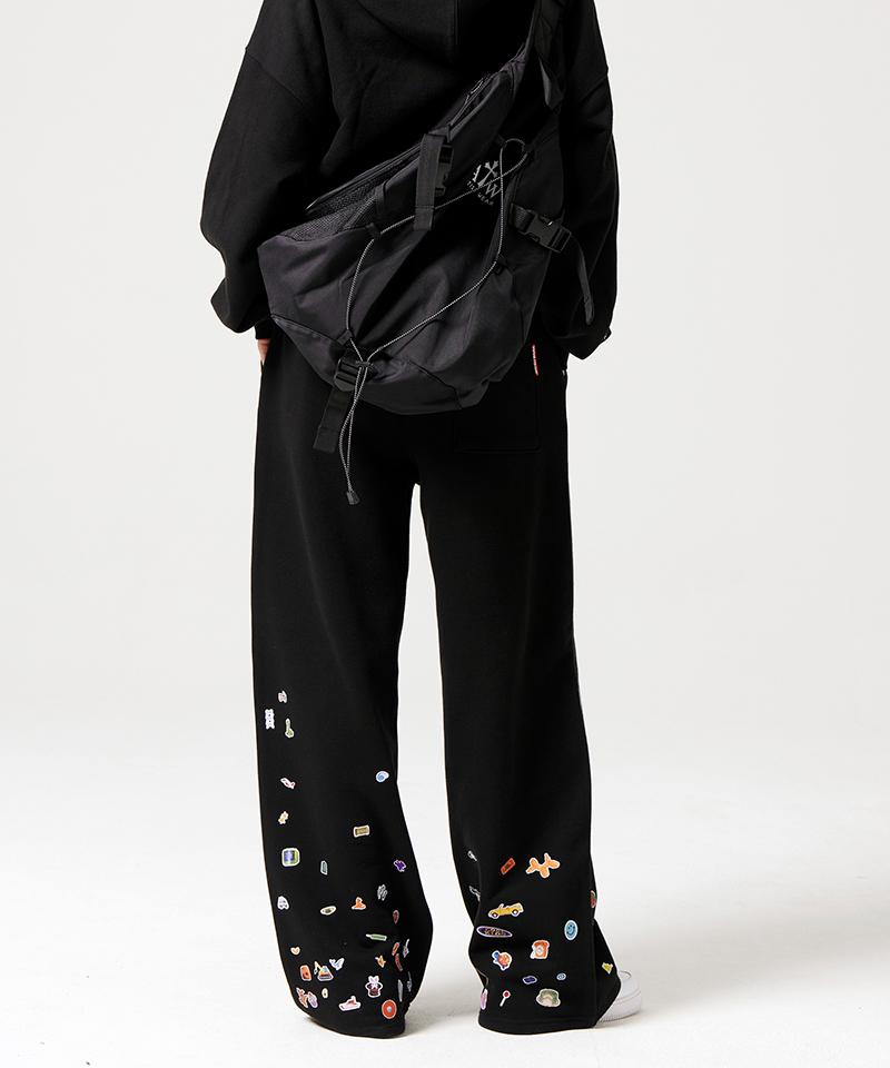 ARTISTWEAR [Atw] Cool Kids Wide Elastic Pants