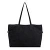 Korean Version Niche Large-capacity Tote Bag Women's 2025 Autumn New Suede Casual Commuter Portable Shoulder Bag