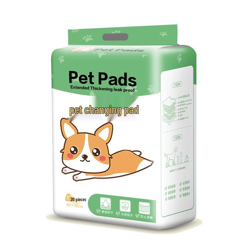 Pet Pee Pads: Disposable, Colorful, Large Quantity Diapers for Dogs