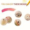200pcs Large 16mm Unfinished Wooden Beads-Ideal for DIY Crafts,Farmhouse,Jewelry Making&Holiday Ornaments,Natural Spacer Beads