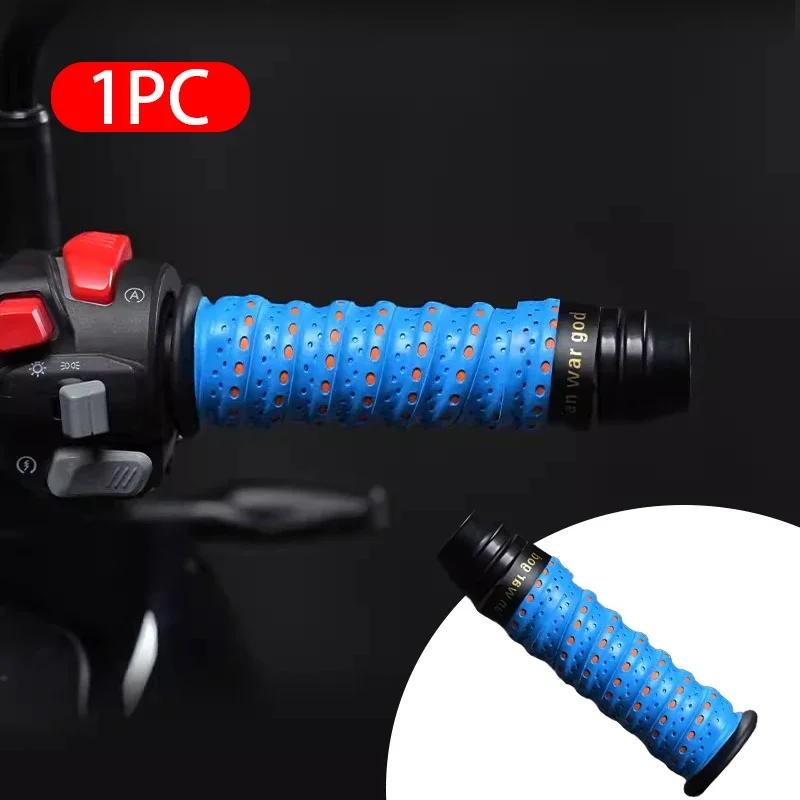 

Non-slip Handlebar Wrap Motorcycle Handle Cover Wear Resistant Handle Wraps Bar Tape For Enhance Grip PU Bar Tape For Cycling