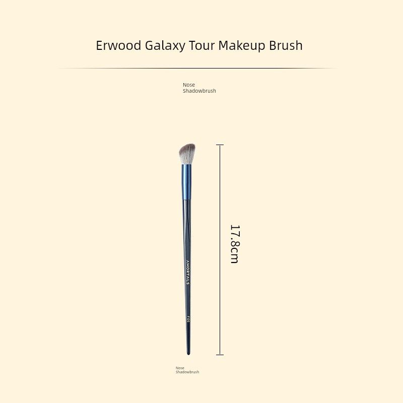 

AMORTALS Galaxy Sickle Shading Brush Novice Oblique Head Man-made fiber Single Angled Nose Shadow Brush